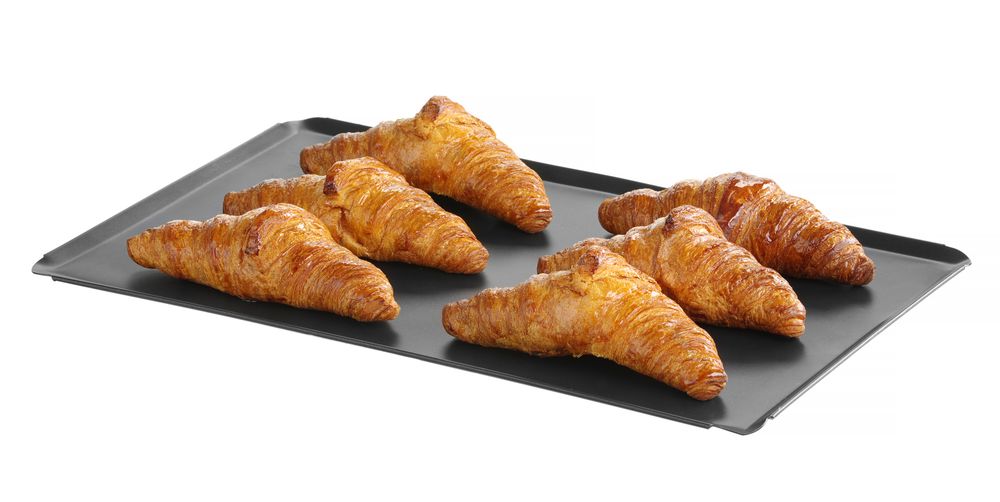 Posuda za pečenje s neprijanjajućim premazom CONVECTOMAT BAKE, HENDI, GN 1/1, Crna, 530x325x(H)10mm