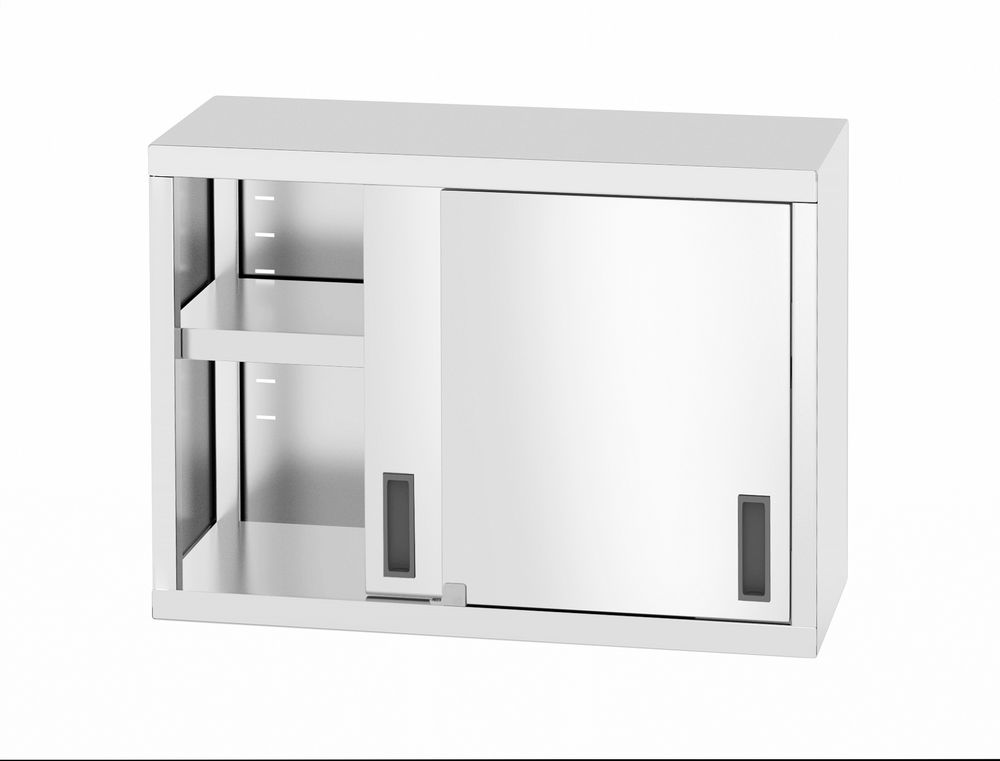 Zidni ormarić sa kliznim vratima - zavaren, HENDI, Profi Line, 800x300x(H)600mm