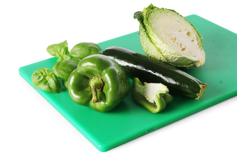Daska za sečenje HACCP 600x400, HENDI, Zelena, 600x400mm