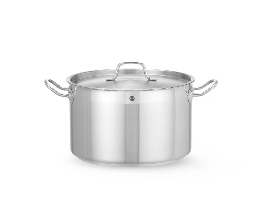 Lonac za dinstanje, srednje dubine - sa poklopcem, HENDI, Profi Line, 10,3L, ⌀280x(H)170mm