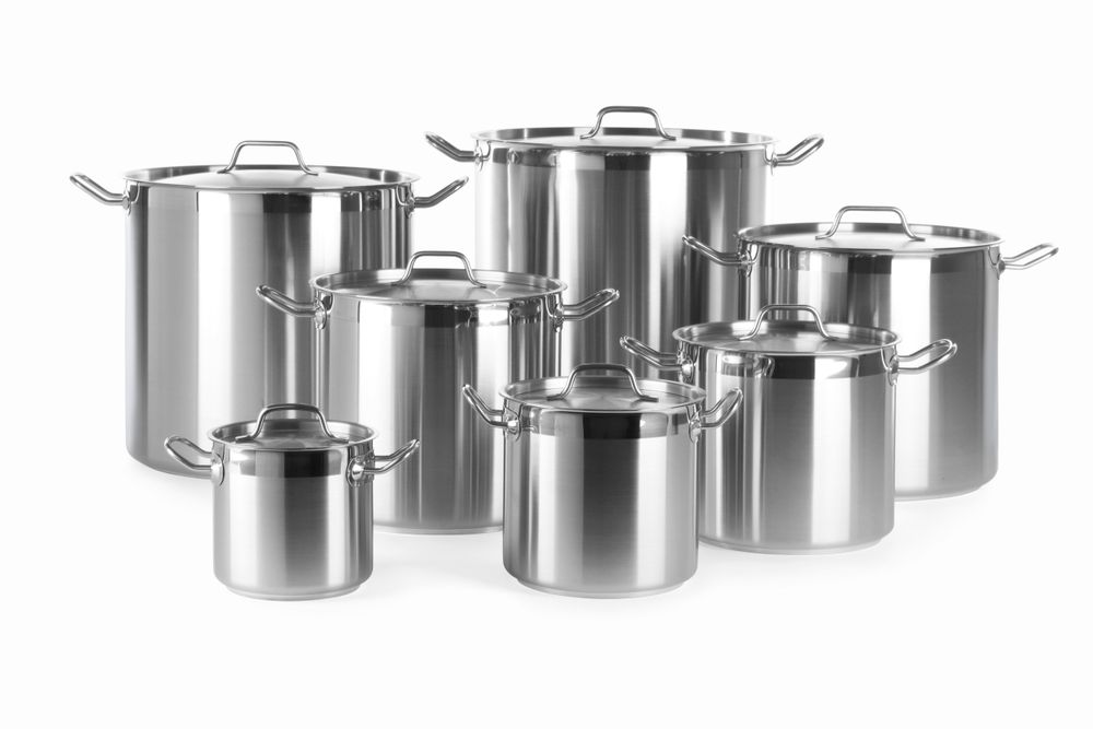 Lonac za dinstanje, duboki - s poklopcem, HENDI, Profi Line, 3L, ⌀160x(H)150mm