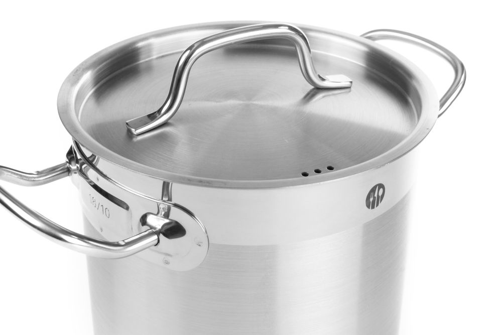 Lonac za dinstanje, duboki - s poklopcem, HENDI, Profi Line, 3L, ⌀160x(H)150mm