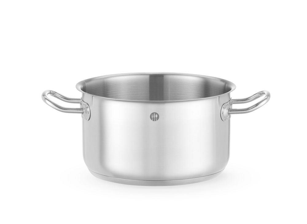 Lonac za dinstanje, srednje dubine - bez poklopca, HENDI, Kitchen Line, 3,5L, ⌀200x(H)115mm