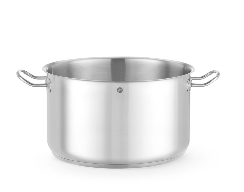 Lonac za dinstanje, srednje dubine - bez poklopca, HENDI, Kitchen Line, 15L, ⌀320x(H)190mm