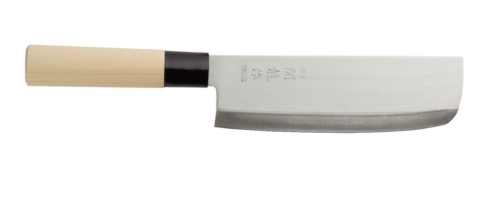 Japanski nož Nakiri, HENDI, Crna, (L)290mm