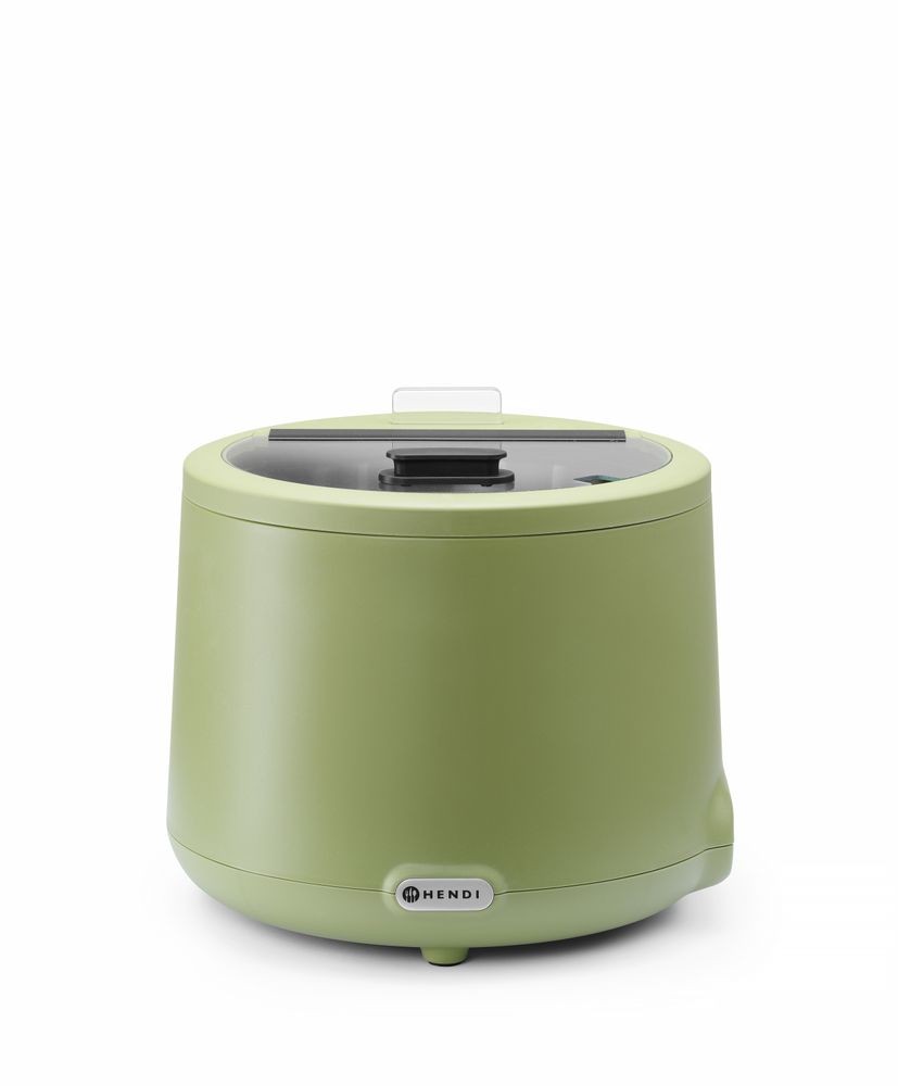 Grejač za supu UNIQ, HENDI, dizajnirao Robert Bronwasser, 8L, Zelena, 220-240V/500W, ⌀365x(H)325mm