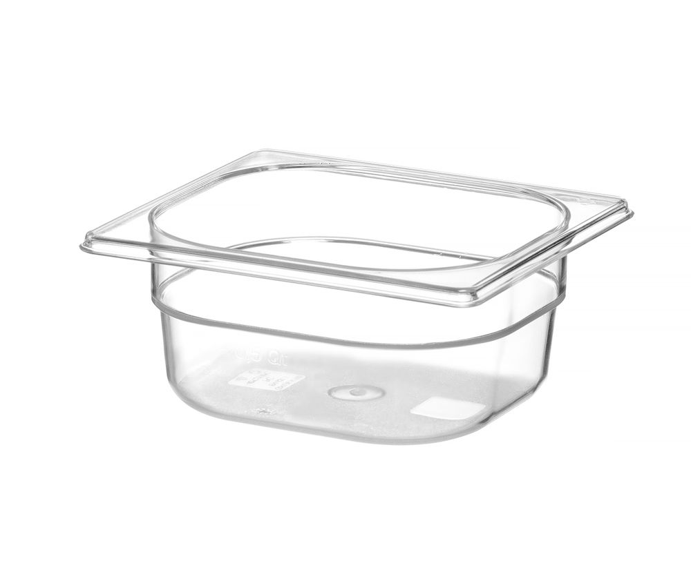 Gastronorm spremnik 1/6, HENDI, Profi Line, GN 1/6, 1L, Providno, 176x162x(H)65mm