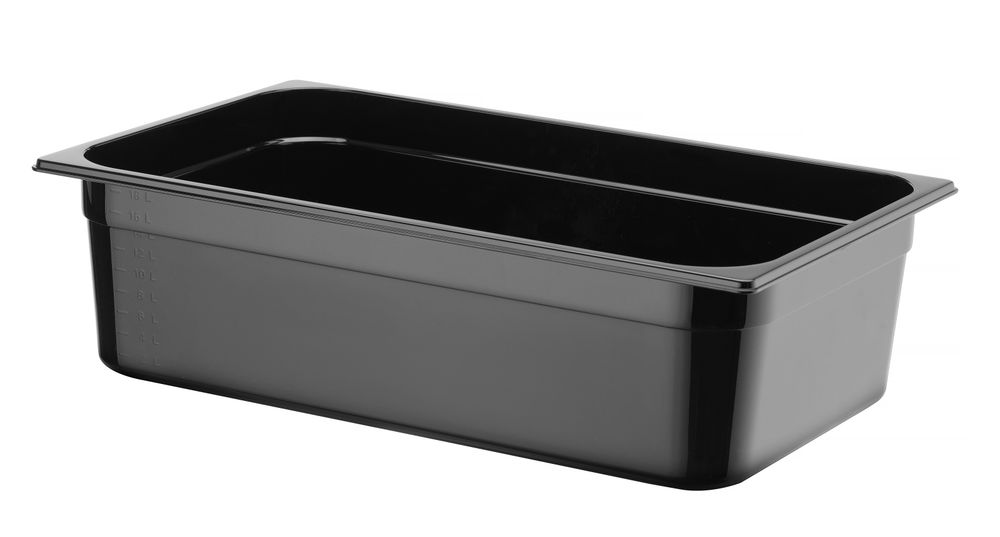 Gastronorm spremnik 1/1, HENDI, Profi Line, GN 1/1, 21L, Crna, 530x325x(H)150mm