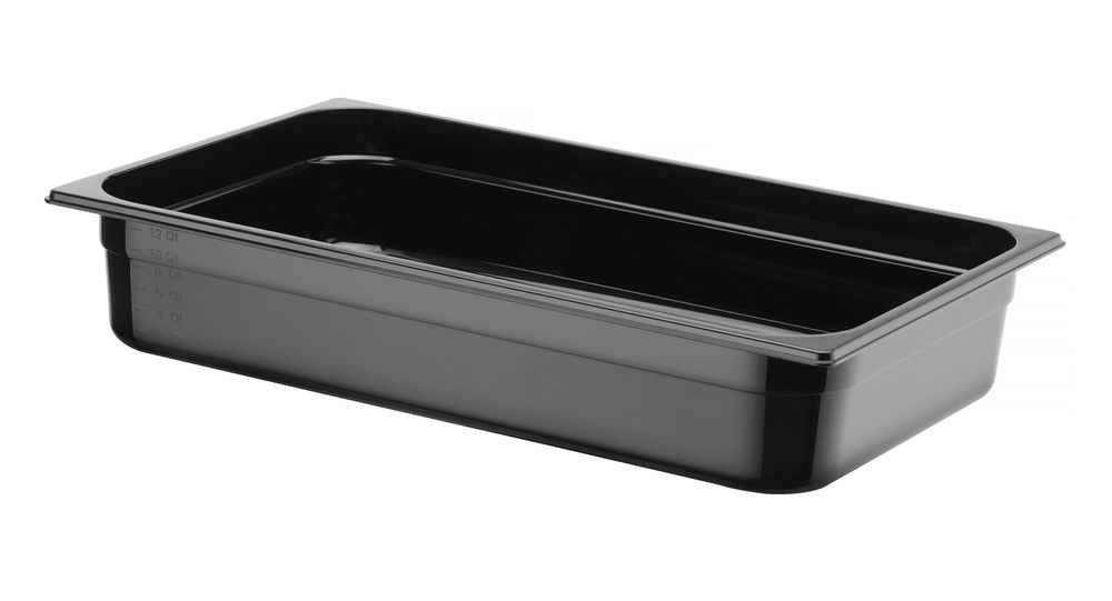 Gastronorm spremnik 1/1, HENDI, Profi Line, GN 1/1, 14L, Crna, 530x325x(H)100mm