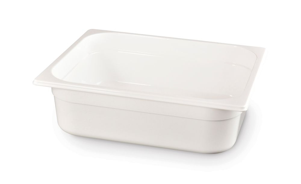 Gastronorm spremnik 1/2, HENDI, GN 1/2, 4L, Bela, 325x265x(H)65mm
