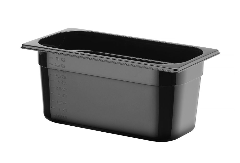 Gastronorm spremnik 1/3, HENDI, Profi Line, GN 1/3, 5,7L, Crna, 325x176x(H)150mm