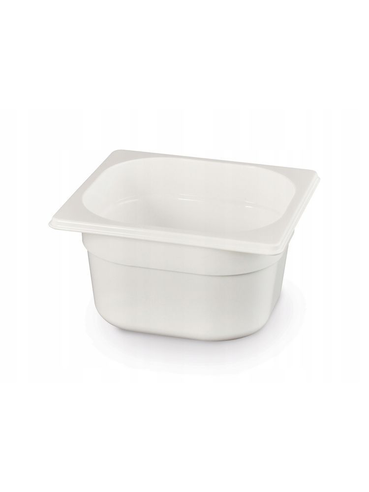 Gastronorm spremnik 1/6, HENDI, GN 1/6, 1L, Bela, 176x162x(H)65mm