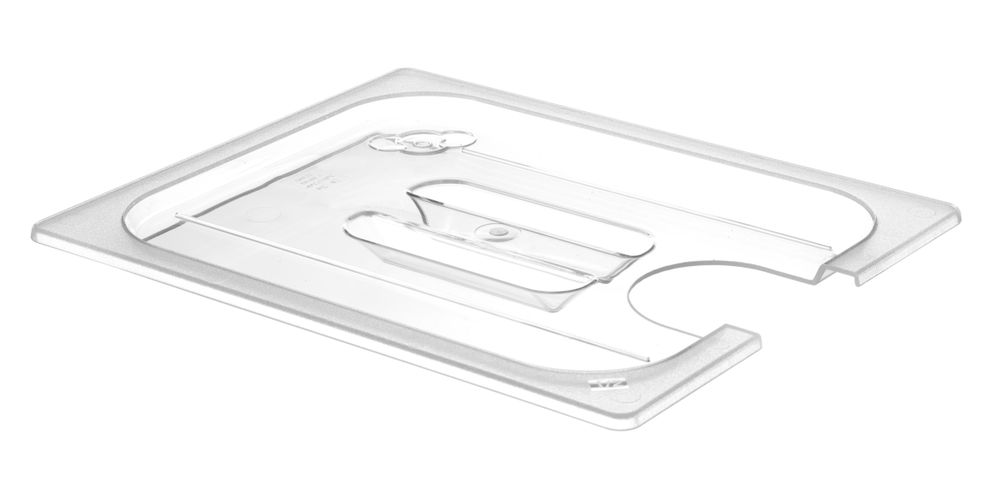 Gastronorm poklopac s otvorom za Sous-vide štap, HENDI, GN 1/2, Providno, 265x325mm