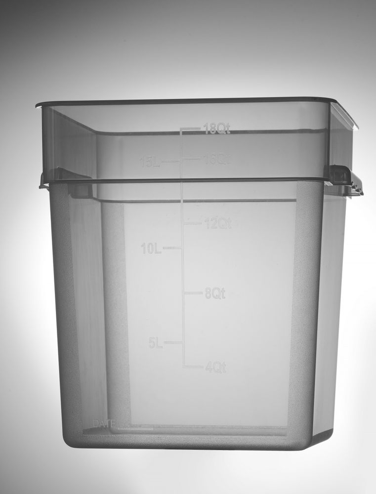 Spremnik za hranu s razdelnikom, HENDI, 17,2L, 290x290x(H)320mm