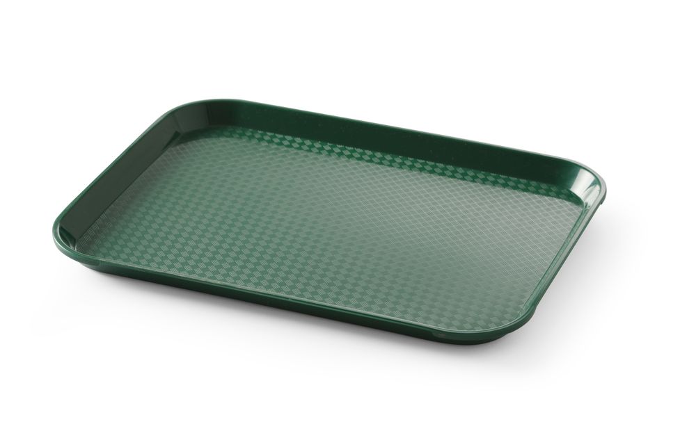 Male tacne za fast food, HENDI, Zelena, 265x345x(H)20mm