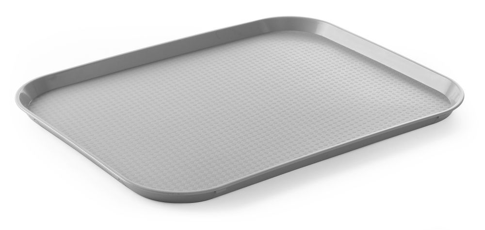 Velike tacne za fast food, HENDI, Svetlosiva, 350x450x(H)20mm