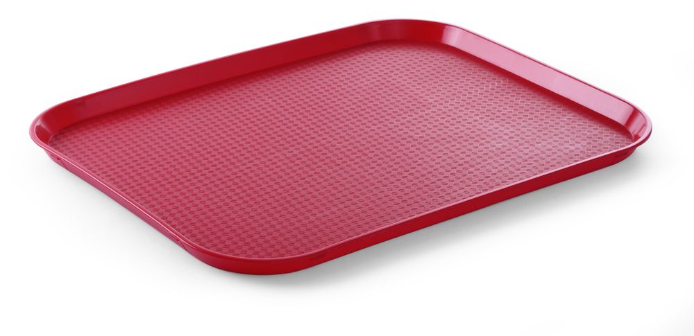 Velike tacne za fast food, HENDI, Crvena, 350x450x(H)20mm