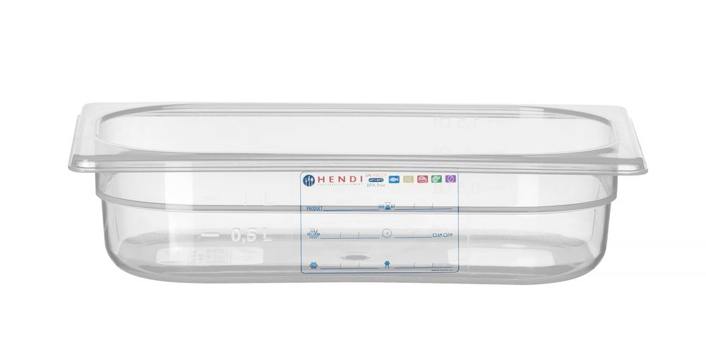 Gastronorm spremnik 1/4, HENDI, GN 1/4, 1,8L, Providno, 265x162x(H)65mm