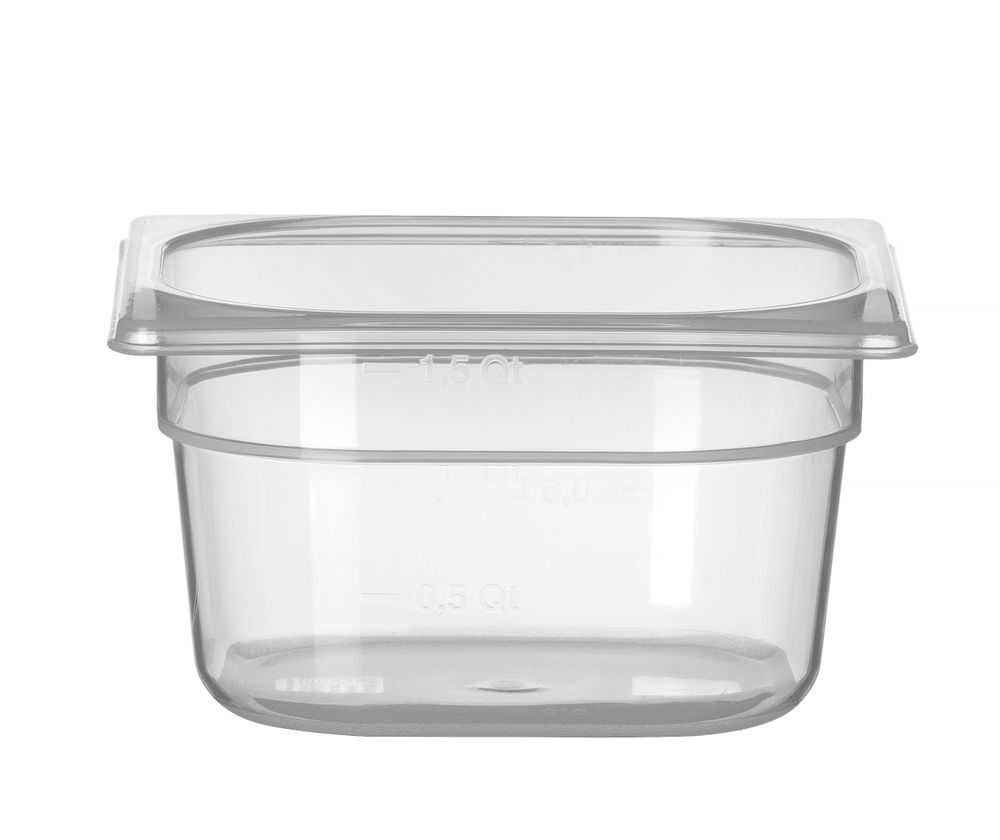 Gastronorm spremnik 1/6, HENDI, Profi Line, GN 1/6, 1,6L, Providno, 176x162x(H)100mm