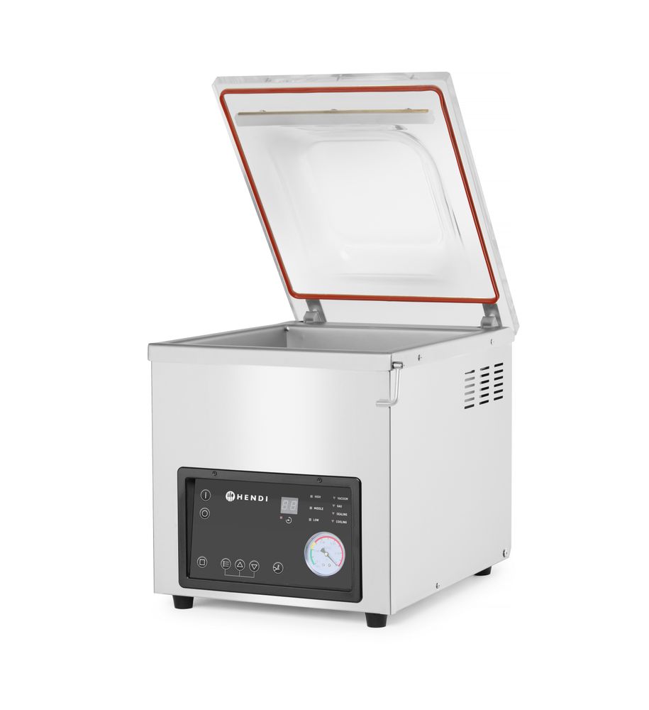 Mašina za pakovanje sa vakuumskom komorom Profi Line, HENDI, Profi Line, Lepljiva traka 300 mm, 230V/370W, 380x503x(H)444mm