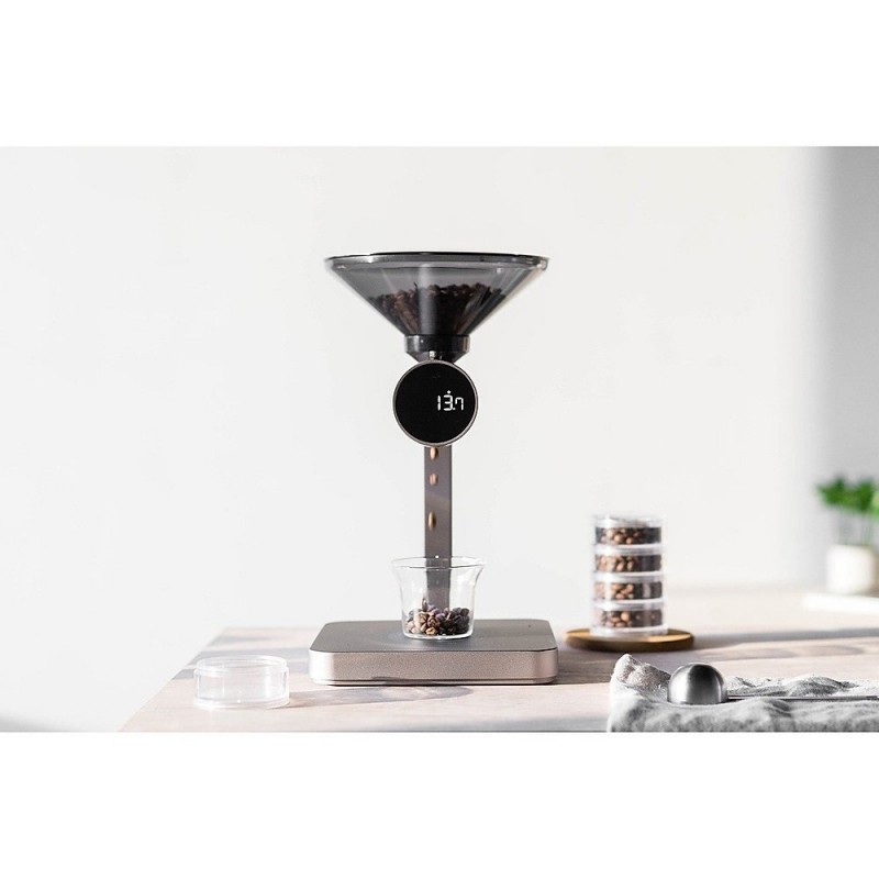 Acaia Orion Bean Doser - Precision Dispensing - Grey