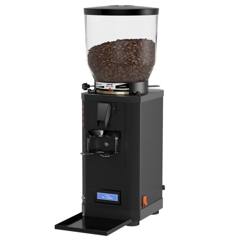 Anfim Scody 2 Stepless Grinder - Consistent Grind - Titanium - Black - 220 V
