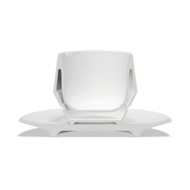 Clubhouse Maniko 210cc Cappuccino Cup - Latte Art Official - White