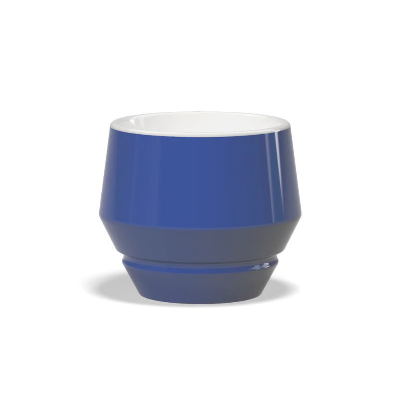 Clubhouse Maniko 210cc Cappuccino Cup - Latte Art Official - Blue