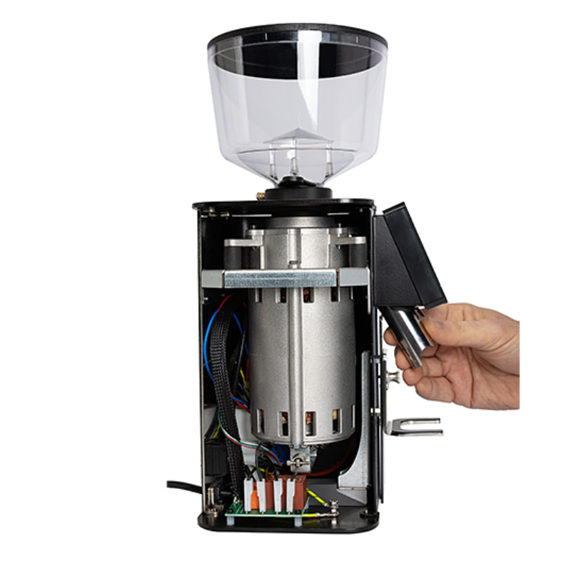 ECM Exacto | Grind by Weight Coffee Grinder 64 mm - Black - 220 V
