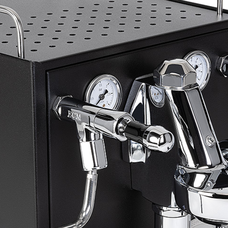 ECM MECHANIKA MAX II BLACK ESPRESSO MACHINE - 220 V