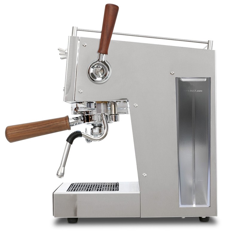Ascaso Steel Duo PID Plus Espresso Machine - Fast Heat-Up - Steel/Wood - 220 V