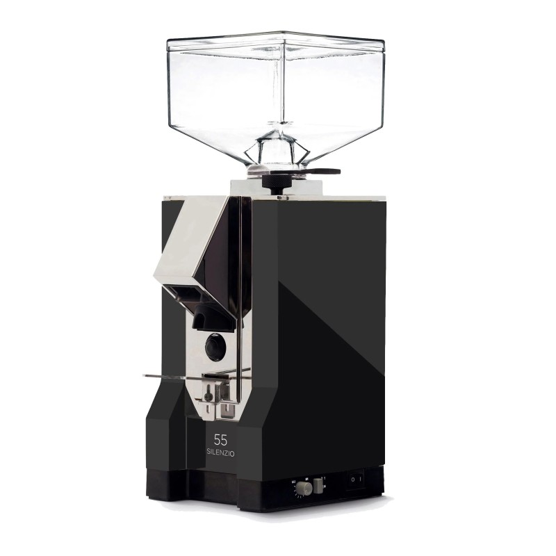 Eureka Mignon Silenzio 55 Coffee Grinder - Quiet & Precise - Black - 16cr - 220 V