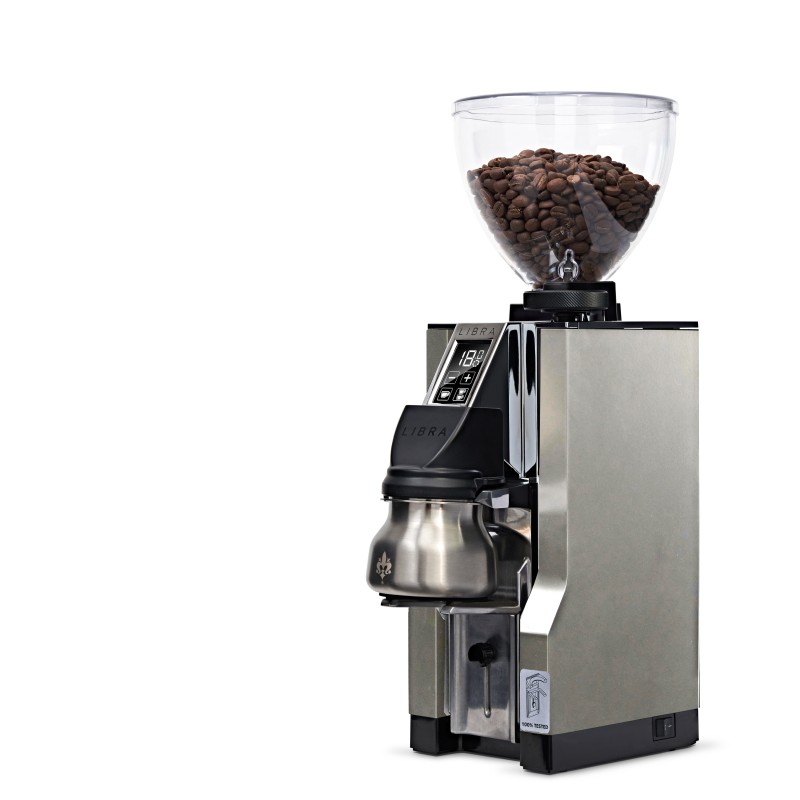 Eureka Mignon Libra 65 Coffee Grinder - Precision Grinding - Chrome - 16cr - 220 V