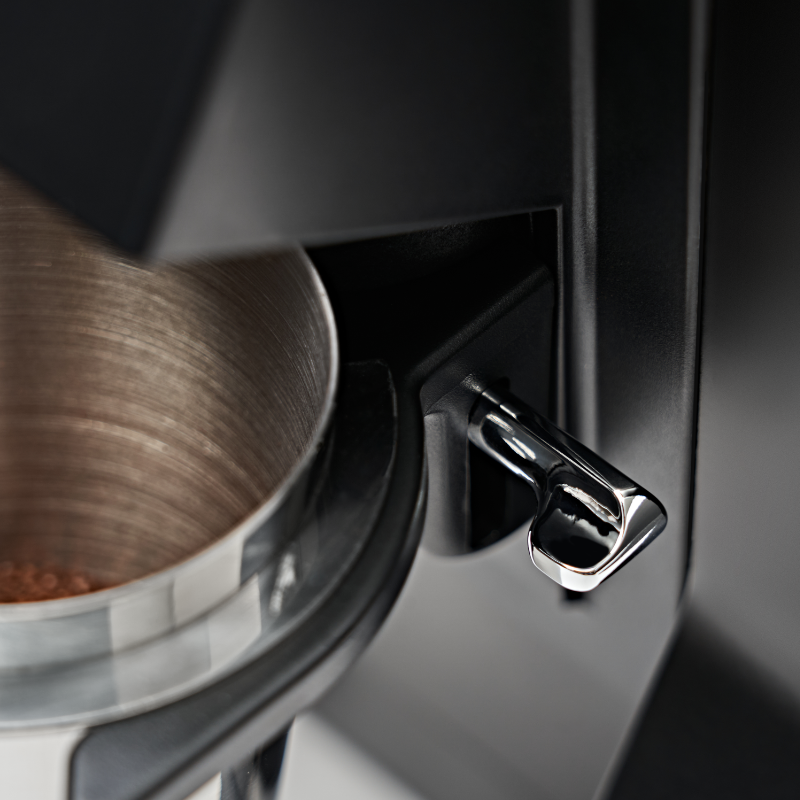 Eureka Mignon Zero 55s Coffee Grinder - Low Retention - Black - 220 V
