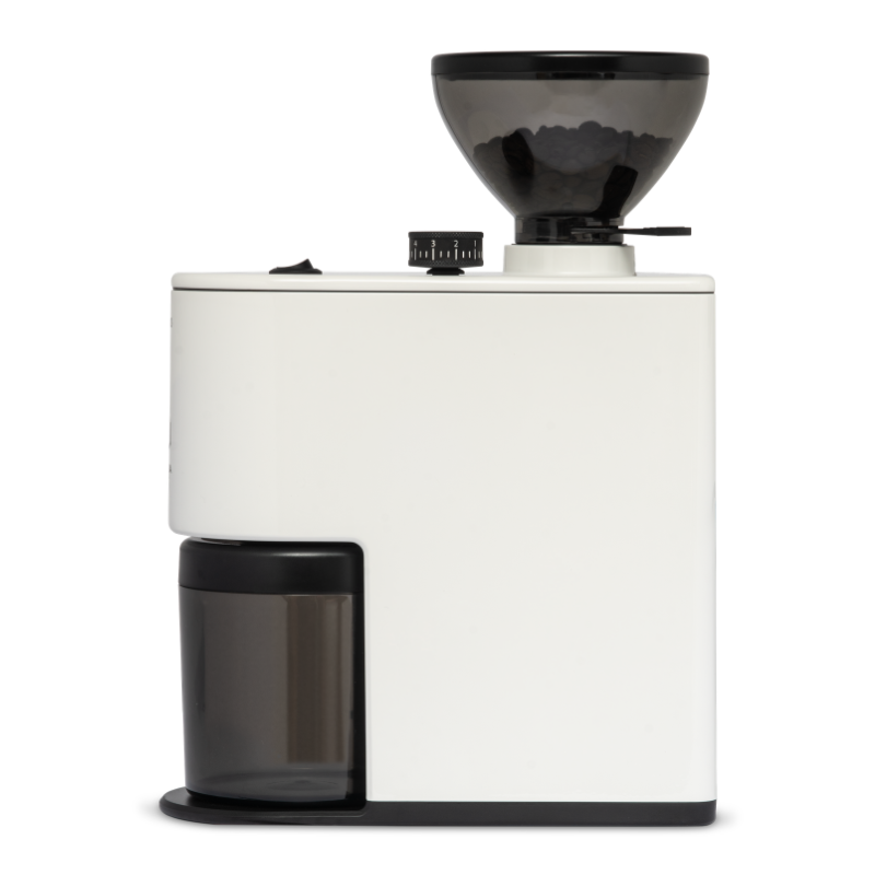 Eureka Peppe Coffee Grinder - Compact for Espresso & Filter - White - 220 V