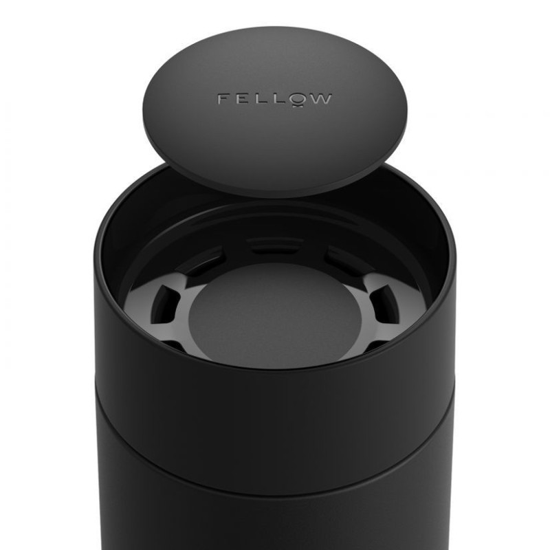 Fellow Carter Everywhere Mug 355ml - 360° Sip Lid - Black - 355 ml (12 OZ)