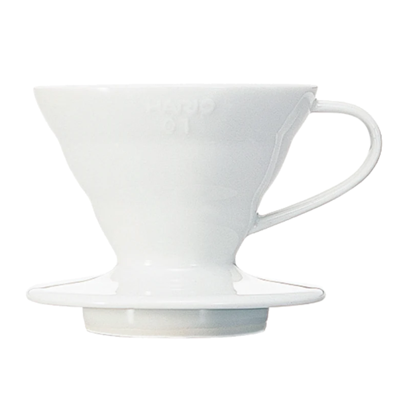 Hario V60 01 Ceramic Coffee Dripper White