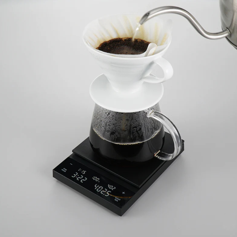 Hario Polaris Scale - Accurate Coffee Measurement - Black