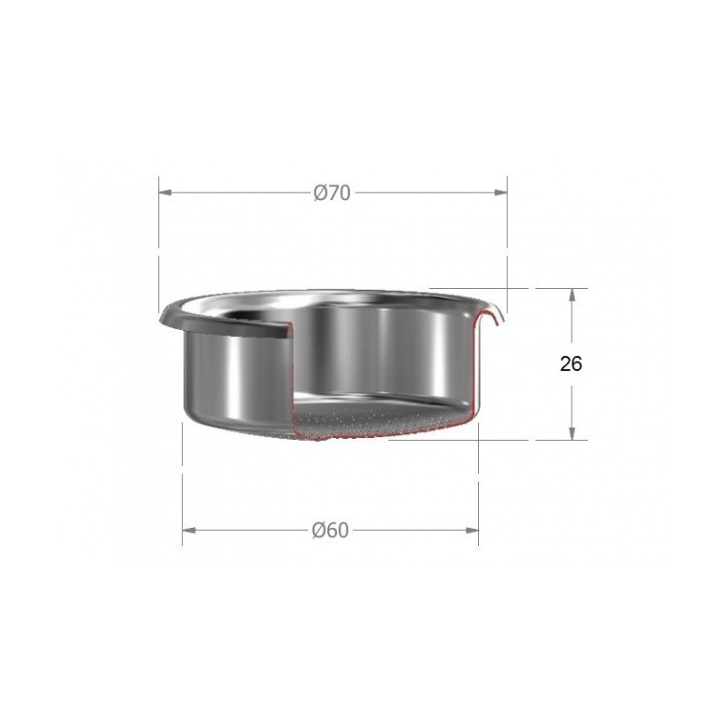 IMS Filter B70 2TC H26 E - For Excellent Coffee