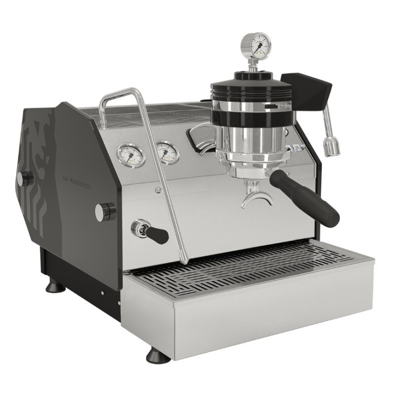 La Marzocco GS3 MP Espresso Machine - Professional - Black Glass Side Panels - 220 V