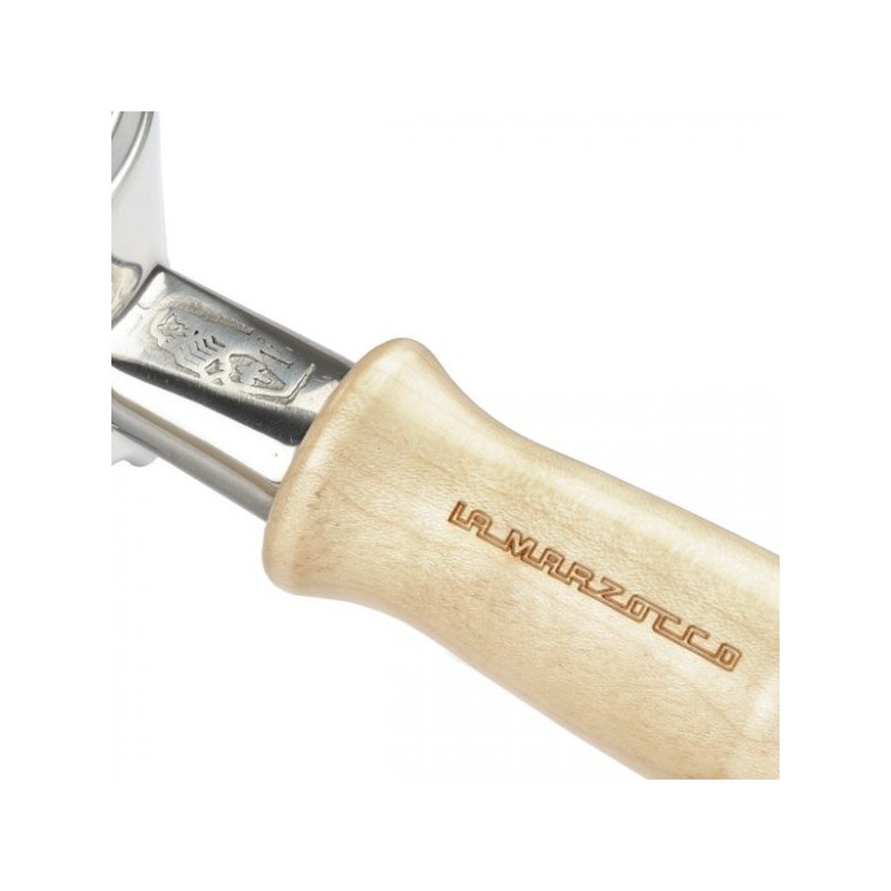 La Marzocco Maple Wooden Portafilter Double Spout
