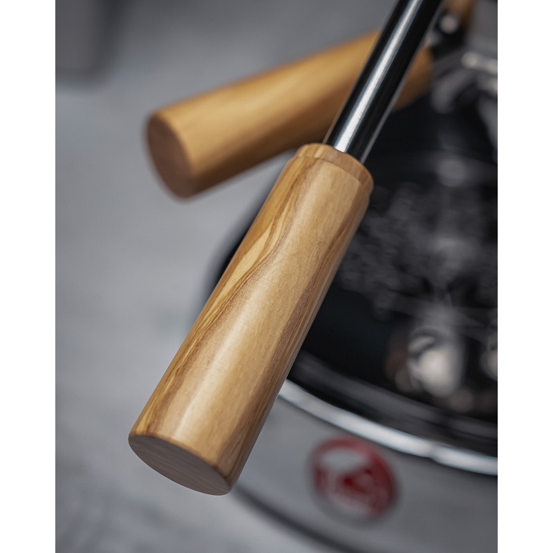 La Pavoni Olive Wood Handle Kit - Lever Machine Upgrade