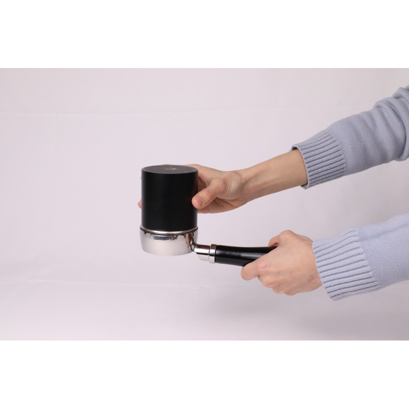 Option-O Lagom Casa Coffee Grinder - Conical Burrs - Black