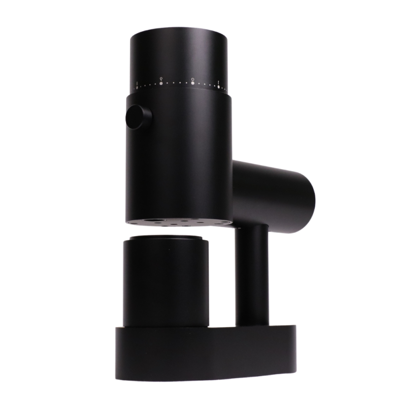 Option-O Lagom Casa Coffee Grinder - Conical Burrs - Black