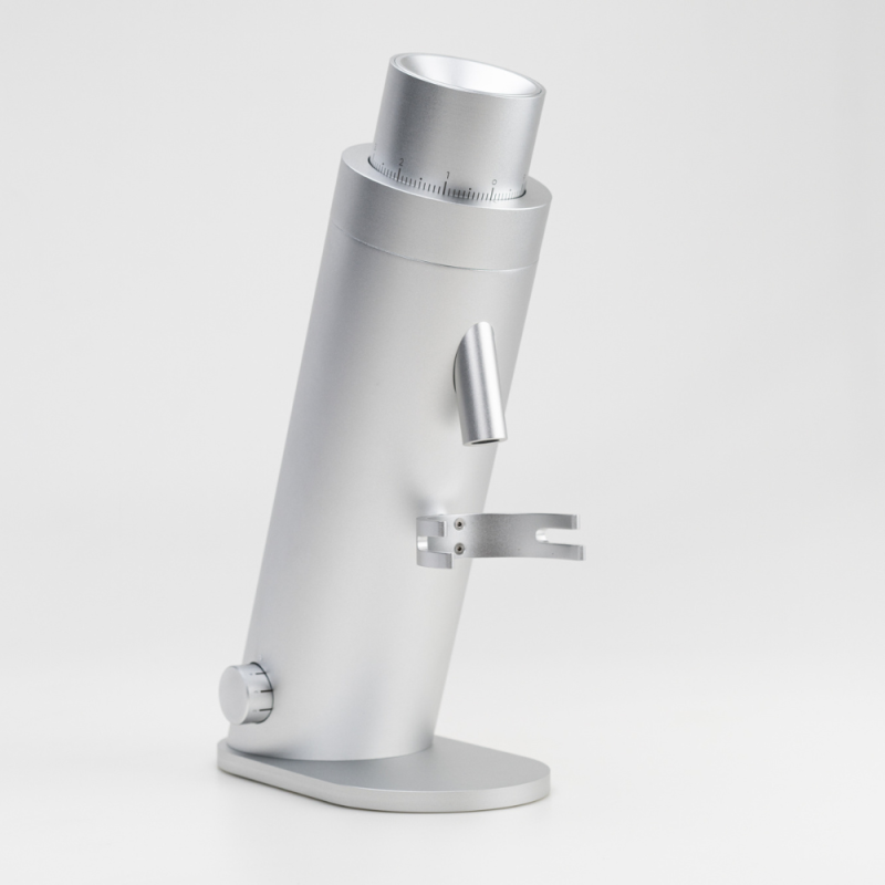 Option-O Lagom P64 Coffee Grinder - Mizen ES Burrs - Silver - 220 V