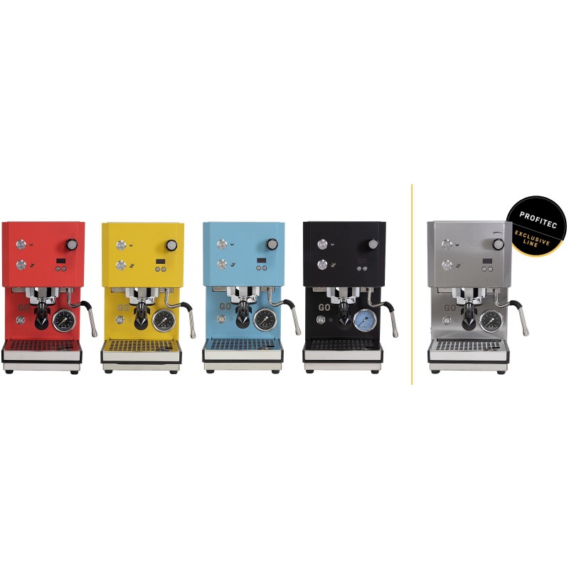Profitec GO 2.0 Espresso Machine – OLED, Pre-Infusion - Black - 220 V