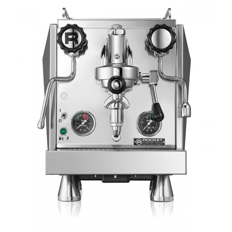 Rocket Giotto Timer Evoluzione R Espresso Machine - Chrome - 110 V