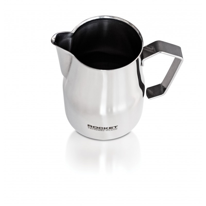Rocket Milk Jug - Perfect for Steaming and Frothing - Chrome - 75 Cl