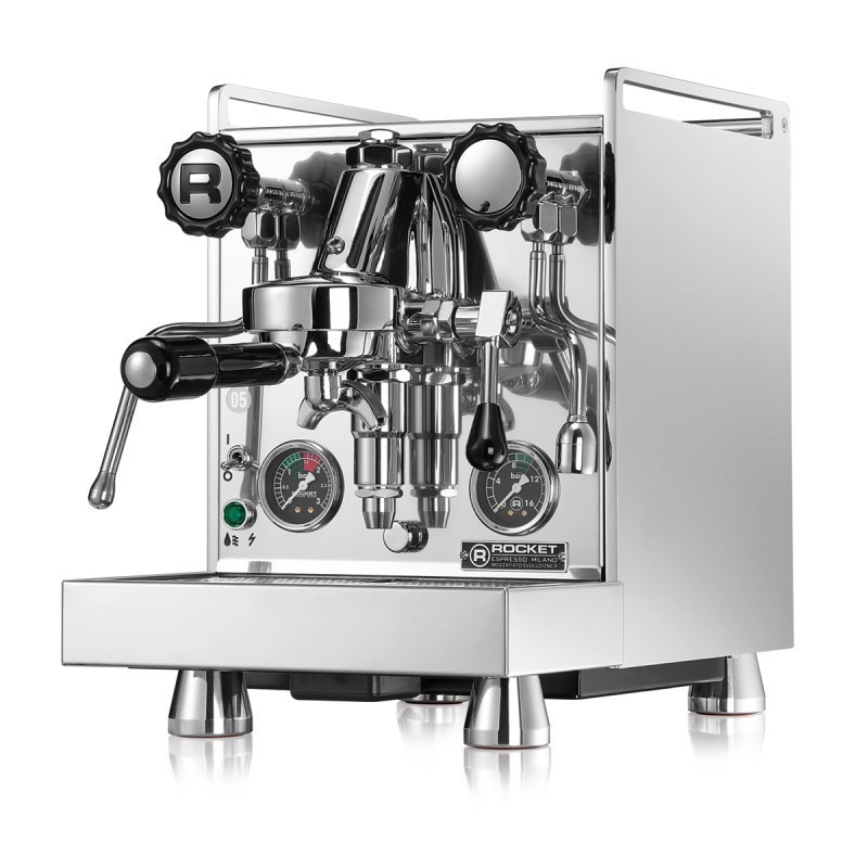 Rocket Mozzafiato Timer Evoluzione R Coffee Machine - Chrome - 110 V