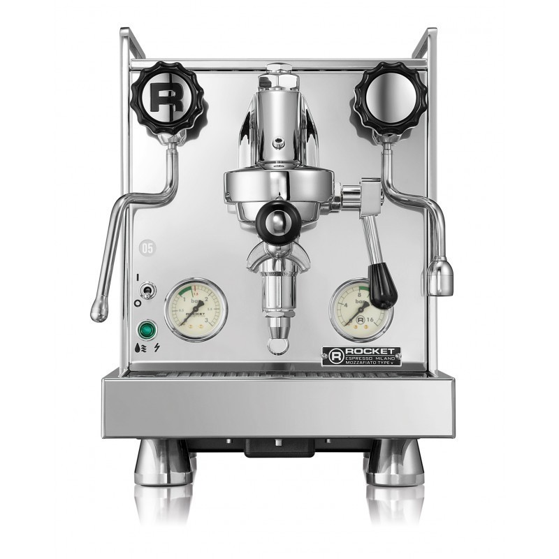 Rocket Mozzafiato Timer Type V Espresso Machine - Chrome - 110 V